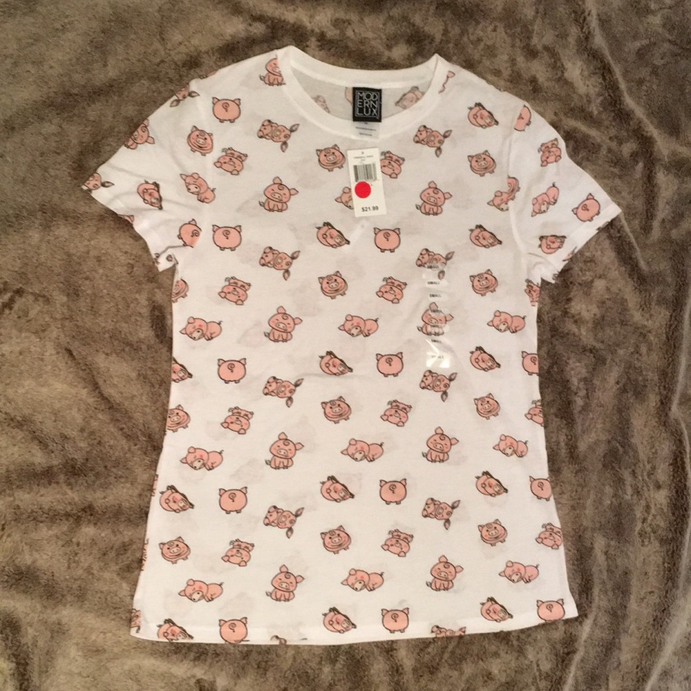 All Over Print Piggies Shirt